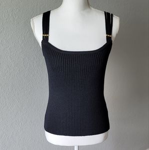 St John Knits Sport Ribbed Santana Tank